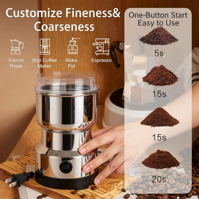 Stainless Steel Electric Grinder