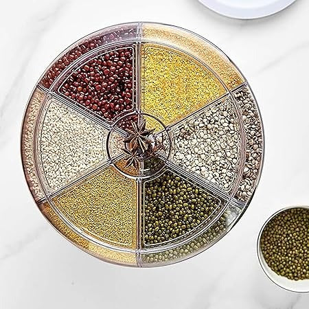 Rotating Grain Storage Dispenser