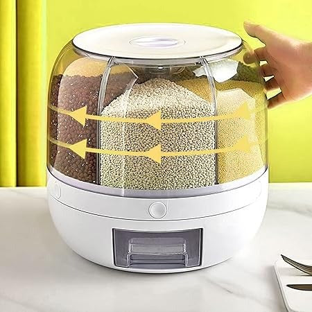 Rotating Grain Storage Dispenser