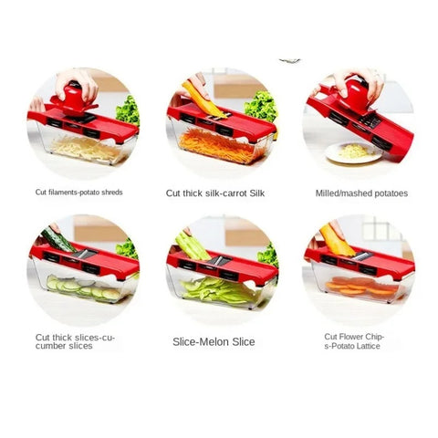 Multifunction Vegetable Slicer Basket