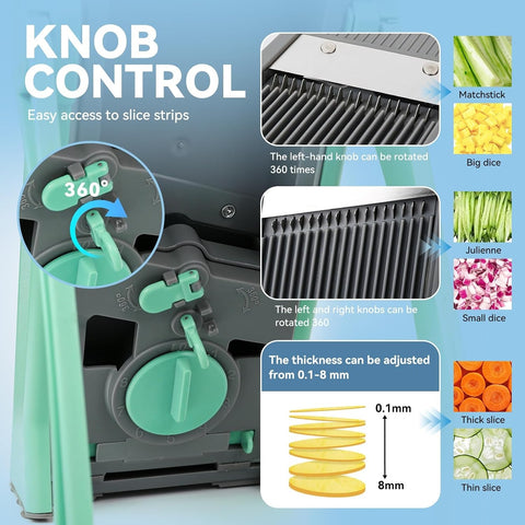 Multifunction Vegetable Slicer Chopper