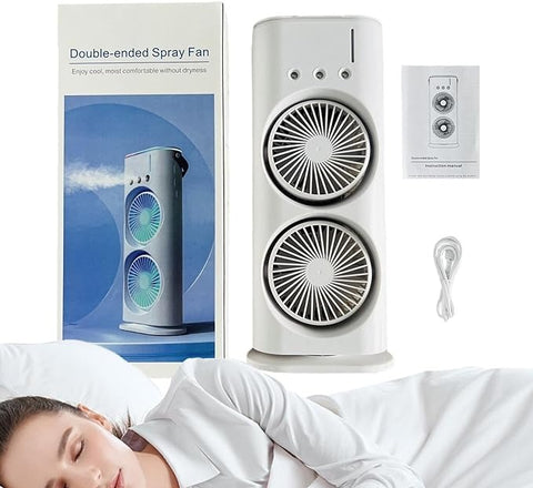 USB Rechargeable Mist Spray Fan