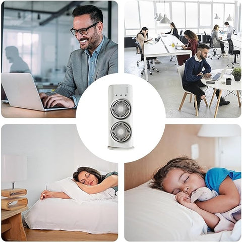 USB Rechargeable Mist Spray Fan
