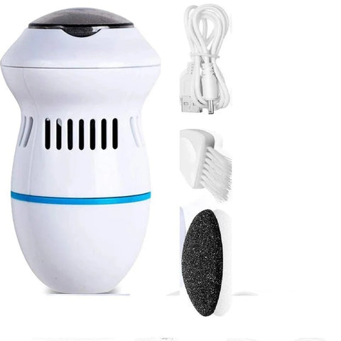 Electric Callus Remover – USB Rechargeable Foot Scrubber with Dual Speed & LED Indicator | Smooth Feet | UAE