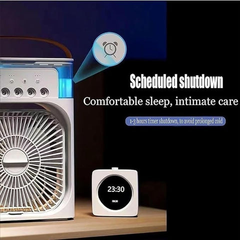 Portable Ice Air Cooler Fan