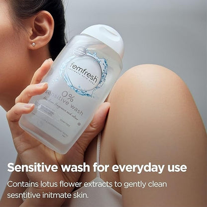 Femfresh 0% Sensitive Intimate Wash – Fragrance &amp; Colour Free