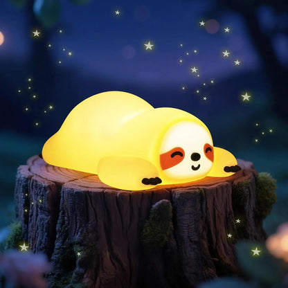 Sloth Night Light – Soft LED Bedside Lamp