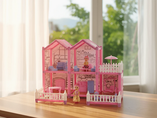 DreamVilla - Villa Dollhouse Playset (172 Pc)
