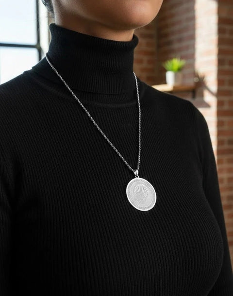 Medallion Pendant Necklace
