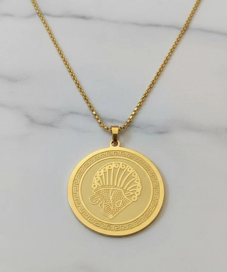 Medallion Pendant Necklace