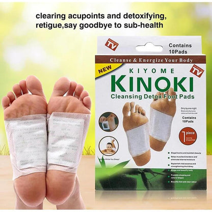 Kinoki Cleansing Detox Foot Pads – 10 Pcs