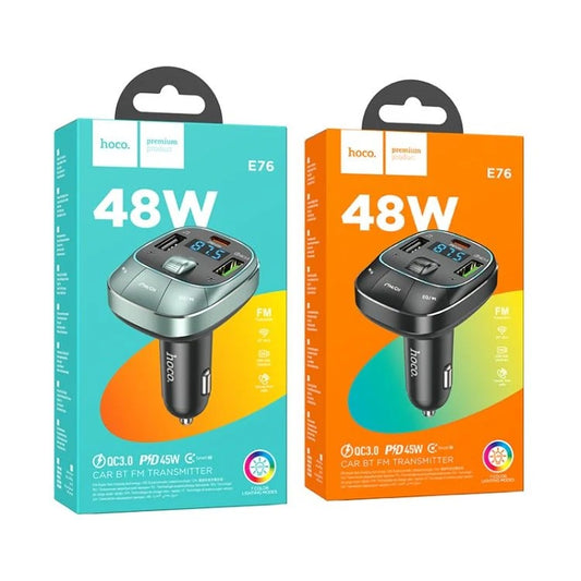 Hoco - Car BT FM Transmitter (E76)
