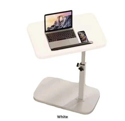 Adjustable Laptop Table – Wood Finish Top with Black Base