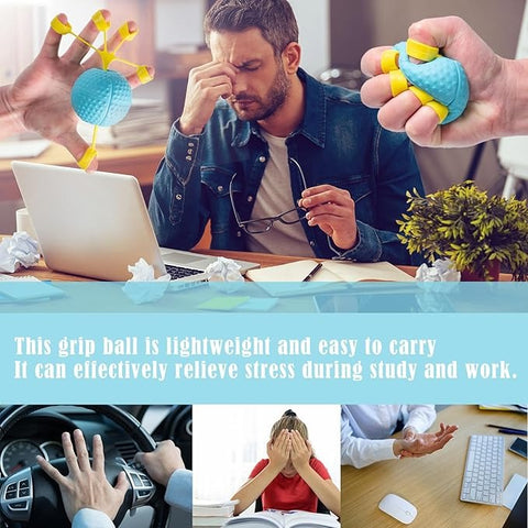 Multifunctional Rehabilitation Ball – A 2-in-1 hand exercise tool