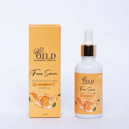 O.E.L.D Vitamin C Face Serum 50ml – Hyaluronic Acid Brightening Skin Care