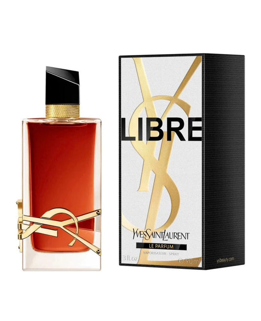 YSL Libre perfume bottle and packaging on a white background