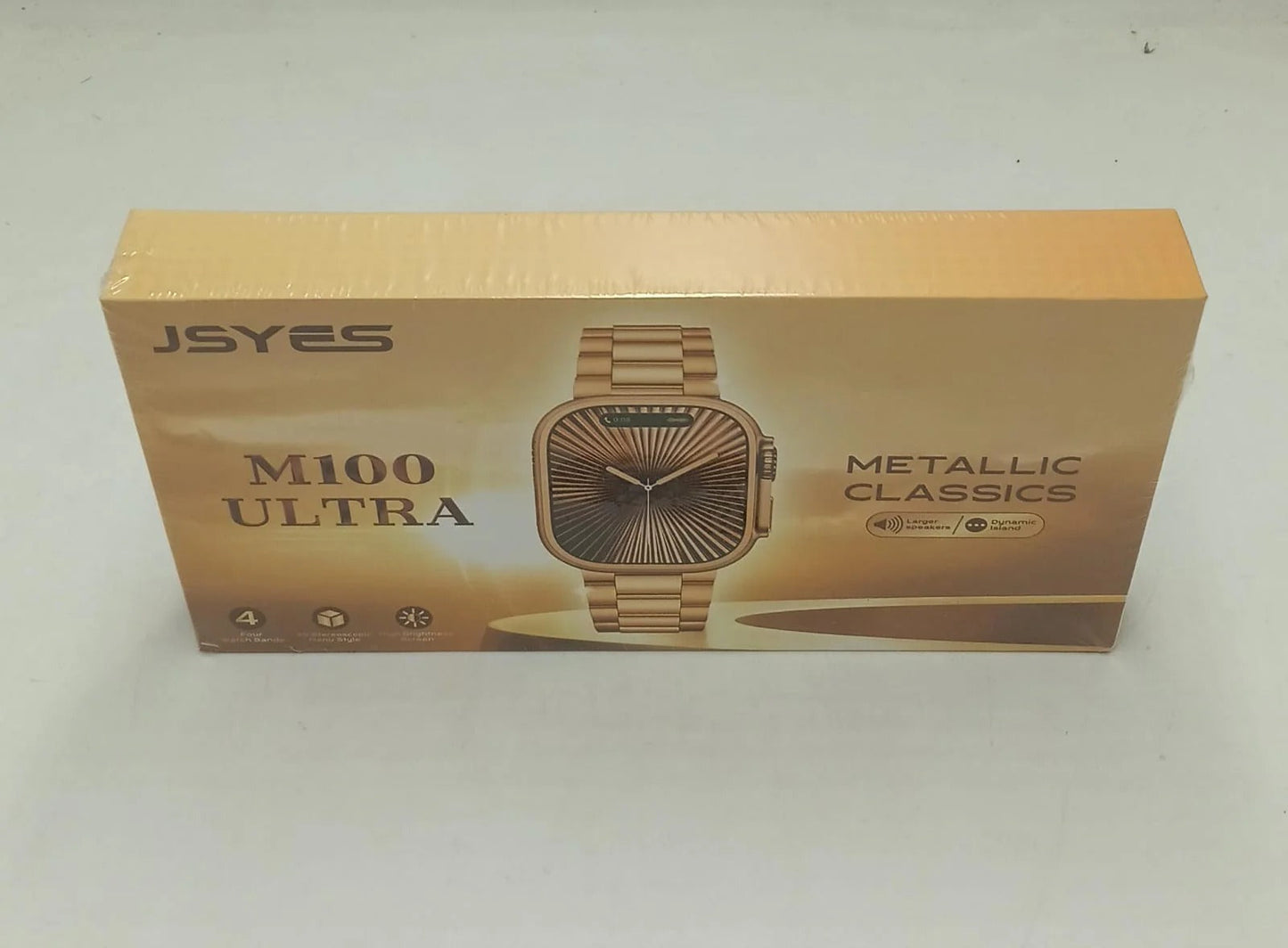 Luxury Gold Smart Watch (Apple Watch Style – Metal Strap Edition)
