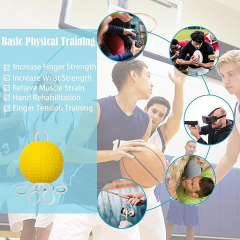 Multifunctional Rehabilitation Ball – A 2-in-1 hand exercise tool