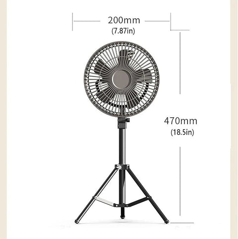 Outdoor Camping Fan – Portable Cooling for Every Adventure 🌲❄️