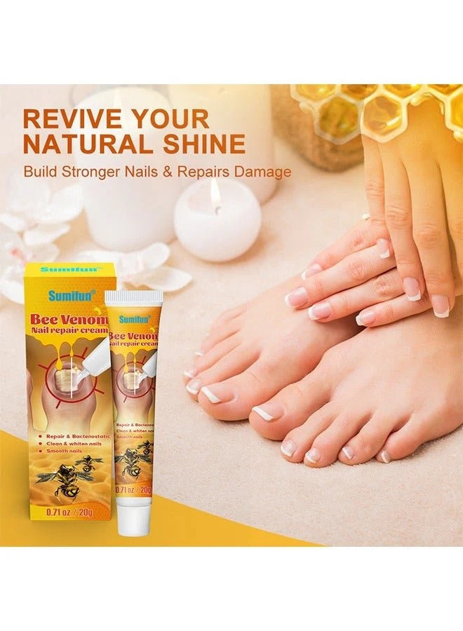 Sumifun Bee Venom Nail Cream 20g – Nail Repair, Strengthen & Whiten