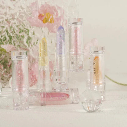 Miss Rose Magic Jelly Glitter Lip Balm – Moisturizing Color-Changing Lip Balm