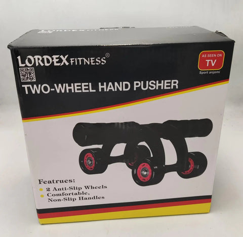 LORDEX Dual Wheel Ab Roller – Core Strength Exercise Wheel