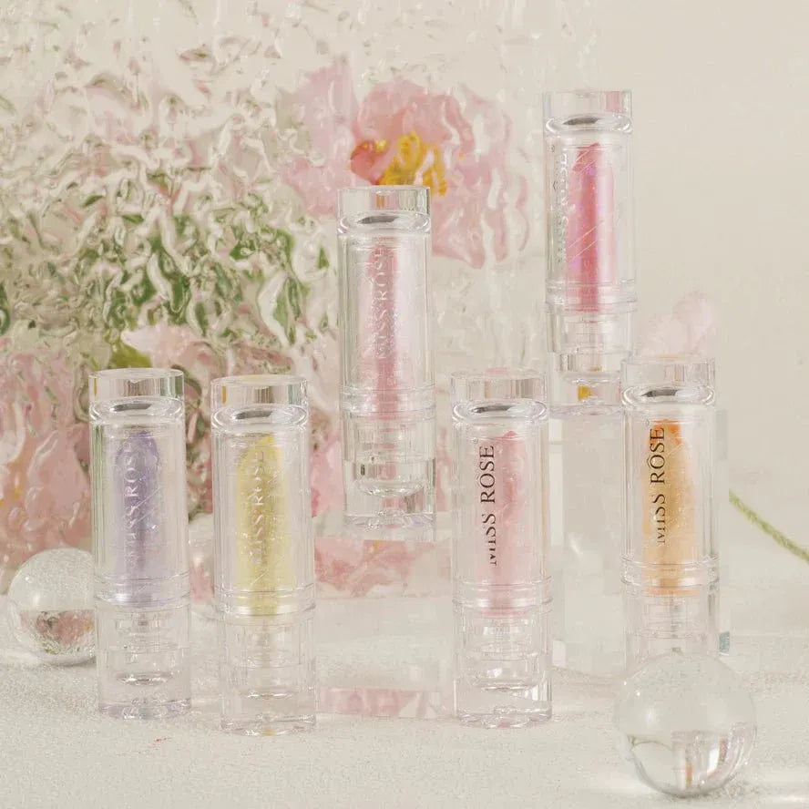 Miss Rose Magic Jelly Glitter Lip Balm – Moisturizing Color-Changing Lip Balm