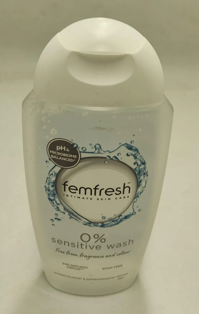 Femfresh 0% Sensitive Intimate Wash – Fragrance &amp; Colour Free
