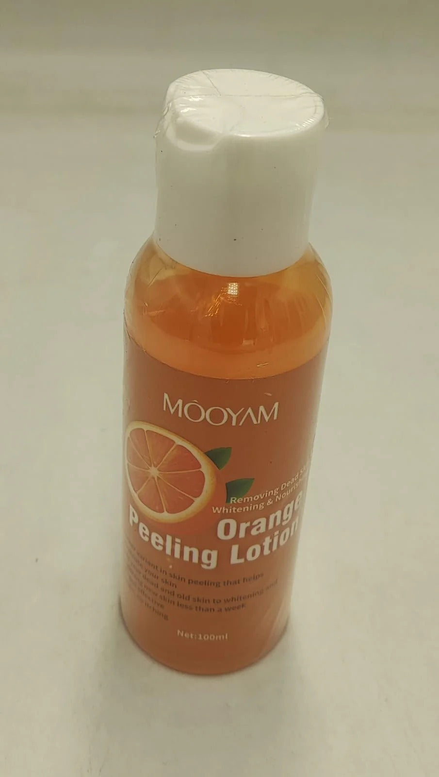 Mooyam Orange Peeling Lotion 100ml – Whitening & Dead Skin Removal