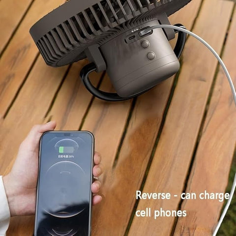 Outdoor Camping Fan – Portable Cooling for Every Adventure 🌲❄️
