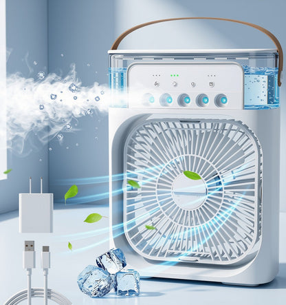 Portable Ice Air Cooler Fan