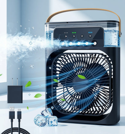 Portable Ice Air Cooler Fan