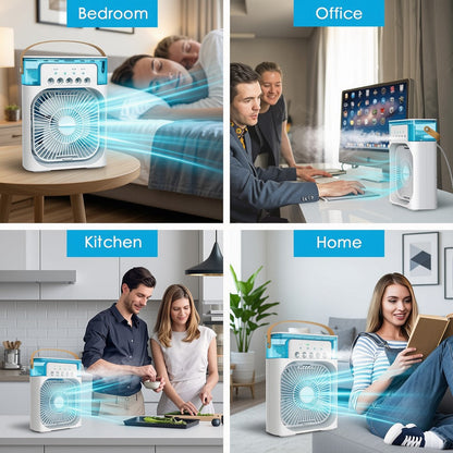 Portable Ice Air Cooler Fan