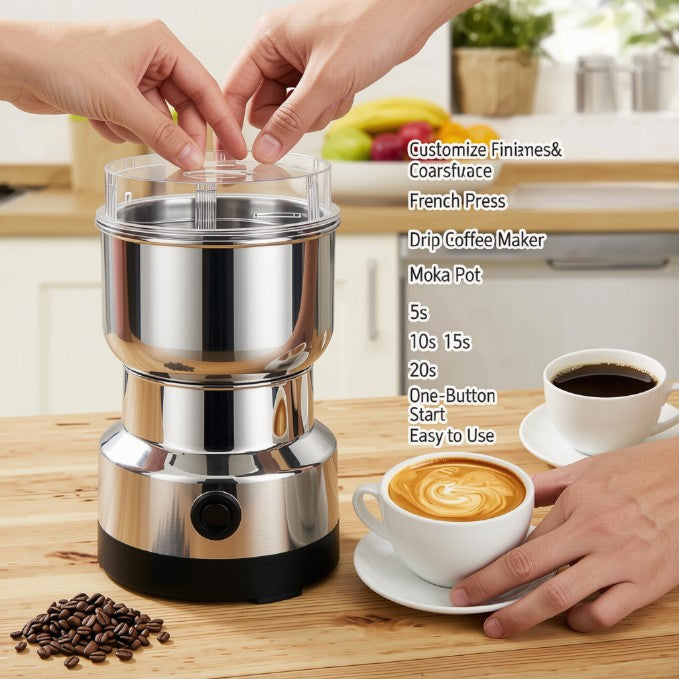 Stainless Steel Electric Grinder
