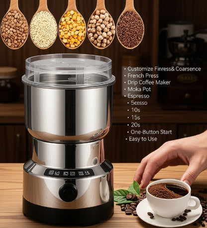 Stainless Steel Electric Grinder